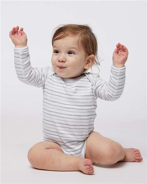 Infant Fine Jersey Long Sleeve Bodysuit - Image 16