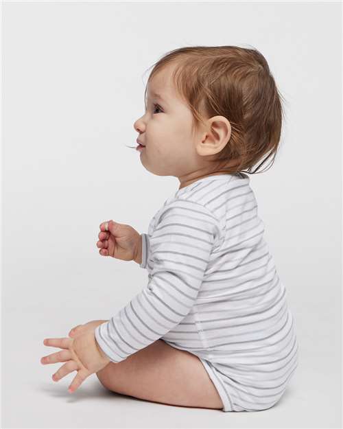 Infant Fine Jersey Long Sleeve Bodysuit - Image 17