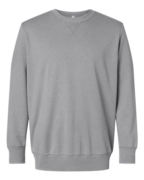 Unisex Vintage Wash Fleece Crewneck Sweatshirt - Image 4