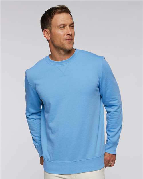 Unisex Vintage Wash Fleece Crewneck Sweatshirt - Image 30