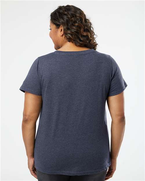 Women's Curvy Collection Fine Jersey V-Neck Tee - Image 18