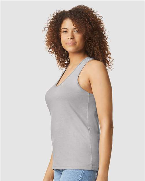 Women's Softstyle® CVC Racerback Tank Top - Image 11