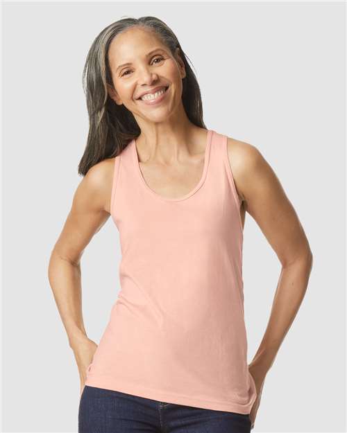 Women's Softstyle® CVC Racerback Tank Top - Image 16