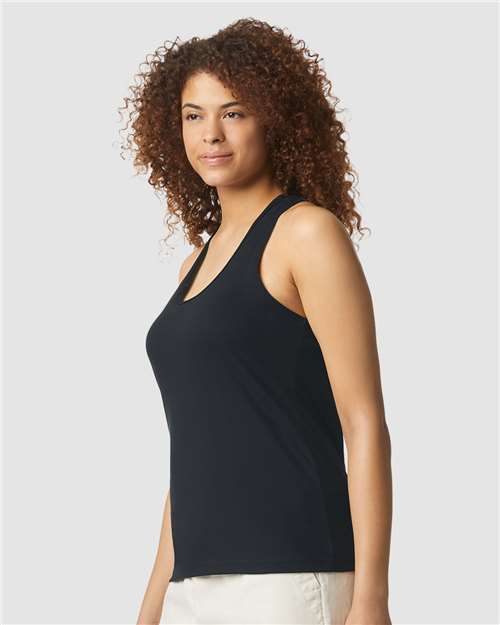 Women's Softstyle® CVC Racerback Tank Top - Image 29