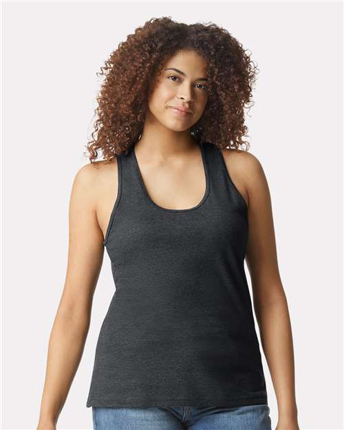 Women's Softstyle® CVC Racerback Tank Top - Image 34