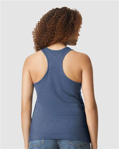 Women's Softstyle® CVC Racerback Tank Top - Image 24