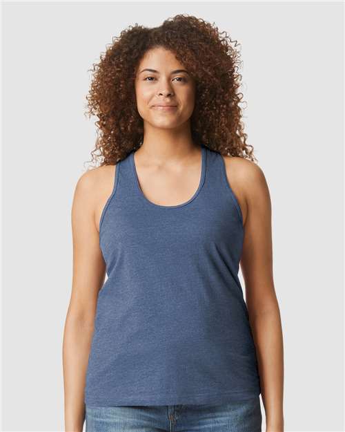 Women's Softstyle® CVC Racerback Tank Top - Image 22