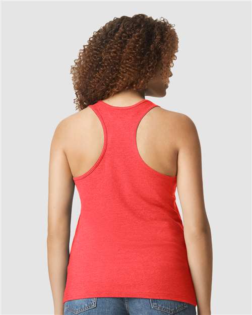 Women's Softstyle® CVC Racerback Tank Top - Image 42