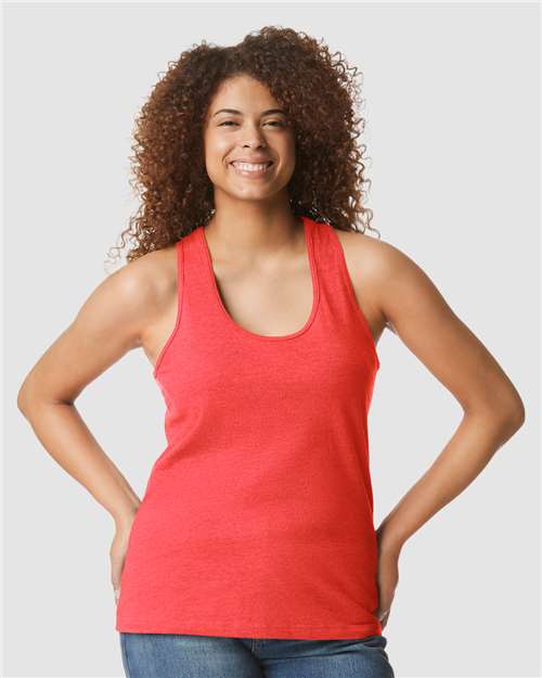 Women's Softstyle® CVC Racerback Tank Top - Image 40