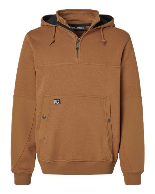Men's Mission Quarter-Zip Hooded Pullover - Image 7