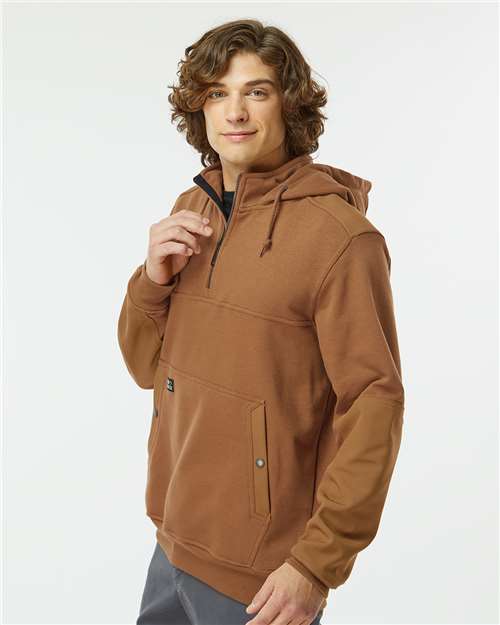 Men's Mission Quarter-Zip Hooded Pullover - Image 11