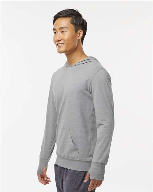 Unisex RecycledSoft™ Hooded Long Sleeve T-Shirt - Image 17