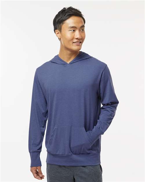 Unisex RecycledSoft™ Hooded Long Sleeve T-Shirt - Image 22