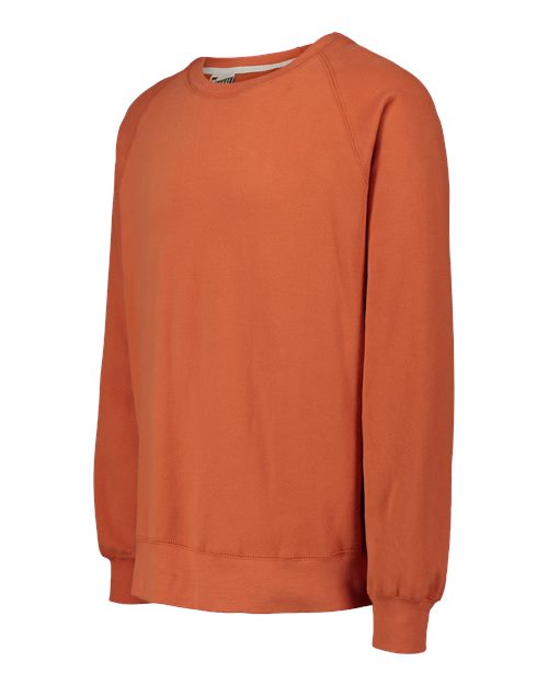 Men's Vintage Fleece Raglan Crewneck Sweatshirt - Image 15