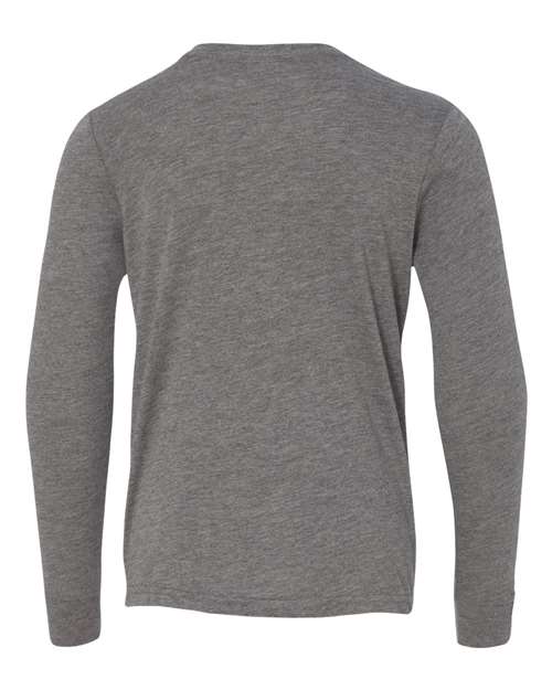 Youth Triblend Long Sleeve Tee - Image 11