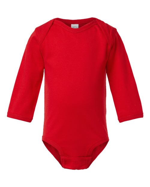 Infant Fine Jersey Long Sleeve Bodysuit - Image 7