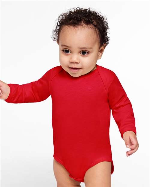 Infant Fine Jersey Long Sleeve Bodysuit - Image 10