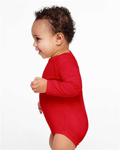 Infant Fine Jersey Long Sleeve Bodysuit - Image 11