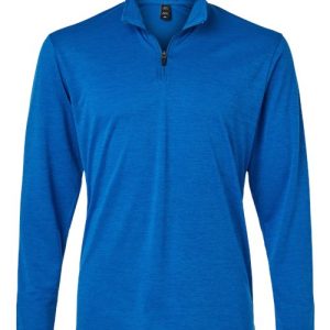 Men's Pro-Lock Performance Mélange Quarter-Zip Pullover
