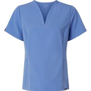 Women's Calix Fit & Flare Scrub V-Neck Top