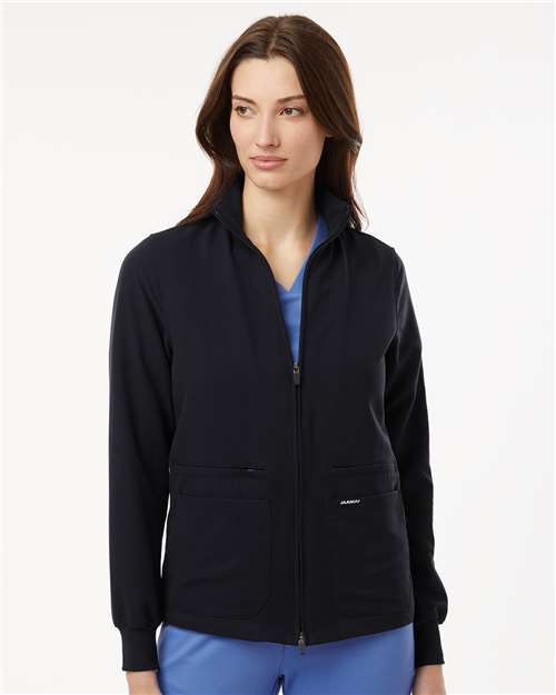 Women's Ceri Essential Full-Zip 6-Pocket Scrub Jacket - Image 4