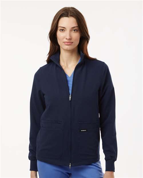 Women's Ceri Essential Full-Zip 6-Pocket Scrub Jacket - Image 10