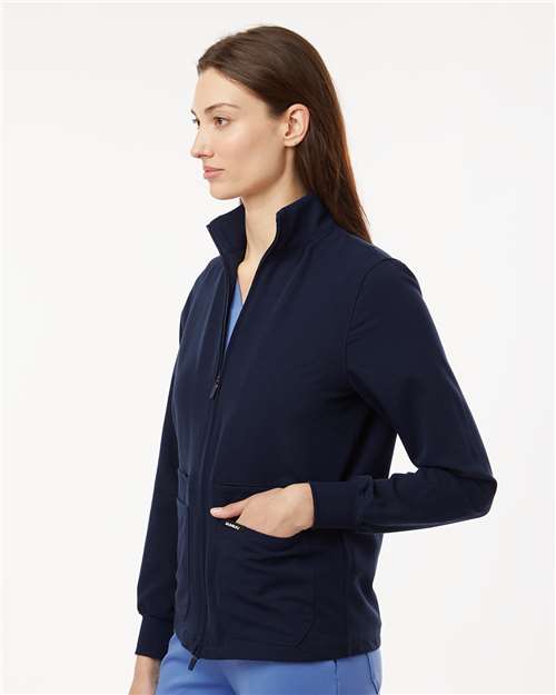 Women's Ceri Essential Full-Zip 6-Pocket Scrub Jacket - Image 11