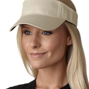 Ace Vat-Dyed Twill Visor - Khaki