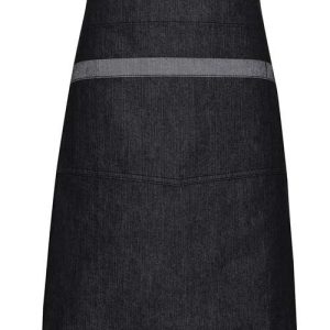 Domain Contrast Denim Waist Apron