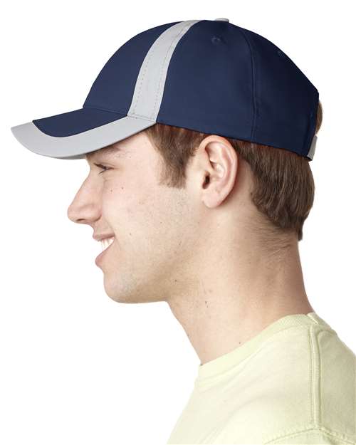 Reflector High-Visibility Constructed Cap - Navy - Image 2