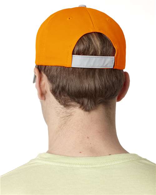 Reflector High-Visibility Constructed Cap - Orange - Image 3
