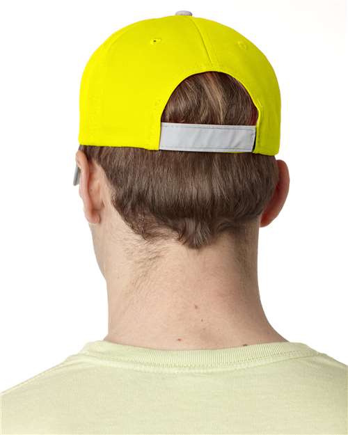 Reflector High-Visibility Constructed Cap - Yellow - Image 3