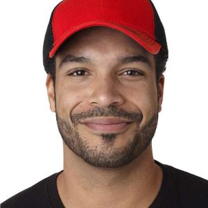 Fairway Cap - Red/ Black