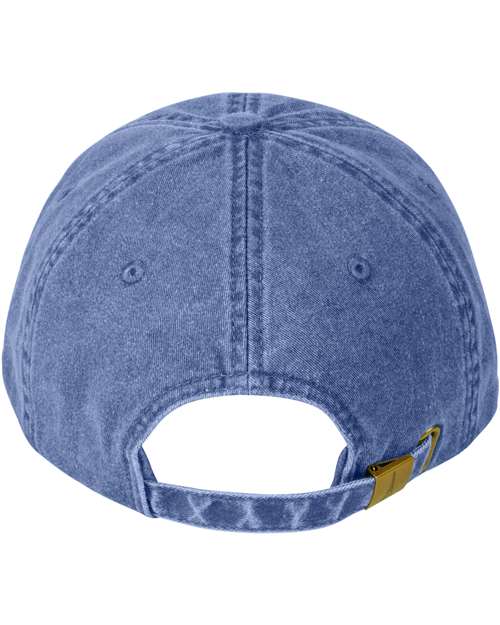 Classic Pigment Distressed Cap - Royal - Image 2
