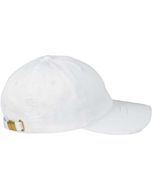 Classic Pigment Distressed Cap - White - Image 3