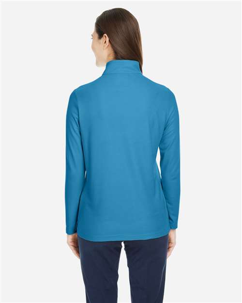 Women's Fusion ChromaSoft™ Pique Quarter-Zip Pullover - Image 12
