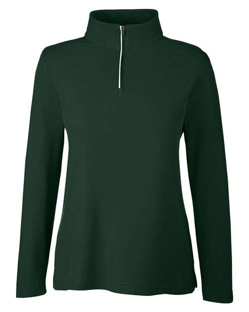 Women's Fusion ChromaSoft™ Pique Quarter-Zip Pullover - Image 13