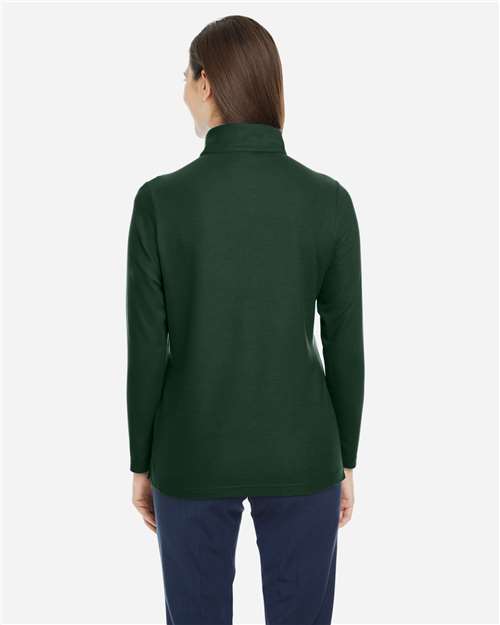 Women's Fusion ChromaSoft™ Pique Quarter-Zip Pullover - Image 18