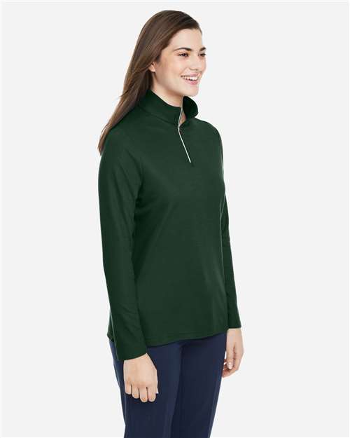 Women's Fusion ChromaSoft™ Pique Quarter-Zip Pullover - Image 17