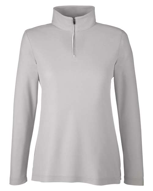Women's Fusion ChromaSoft™ Pique Quarter-Zip Pullover - Image 19