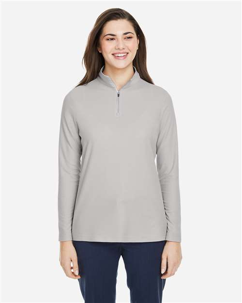 Women's Fusion ChromaSoft™ Pique Quarter-Zip Pullover - Image 22
