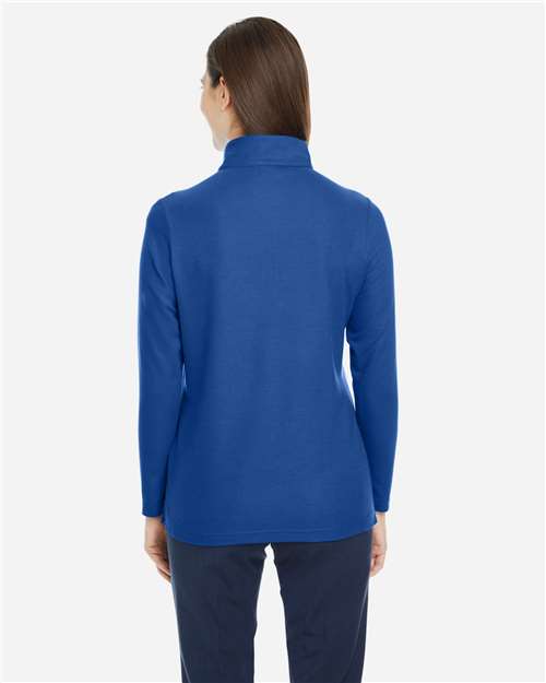 Women's Fusion ChromaSoft™ Pique Quarter-Zip Pullover - Image 30