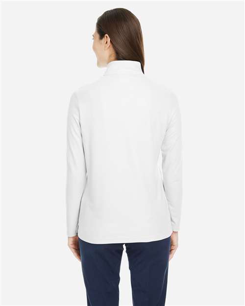 Women's Fusion ChromaSoft™ Pique Quarter-Zip Pullover - Image 36