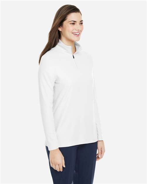 Women's Fusion ChromaSoft™ Pique Quarter-Zip Pullover - Image 35