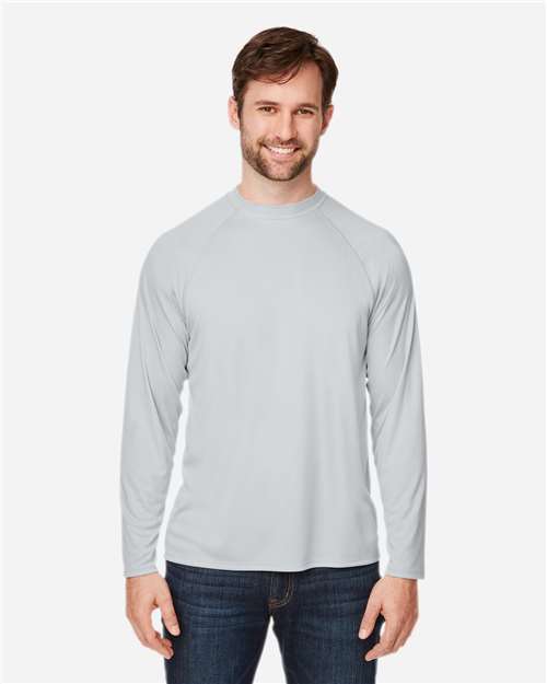 Unisex Ultra UVP™ Marina Raglan Long Sleeve T-Shirt - Image 4