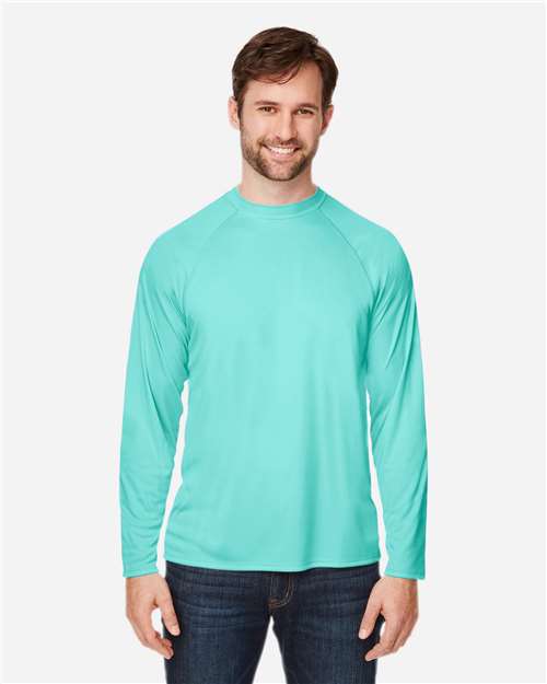 Unisex Ultra UVP™ Marina Raglan Long Sleeve T-Shirt - Image 10
