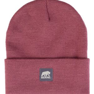 Heritage Knit Cuff Beanie - Mauve