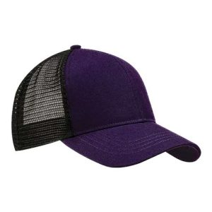 Eco Trucker Cap - Beetroot/ Black