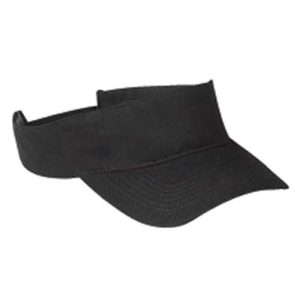 Chino Twill Visor - Black