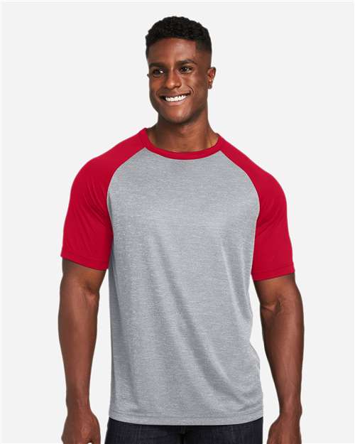 Unisex Zone Colorblock Raglan T-Shirt - Image 4